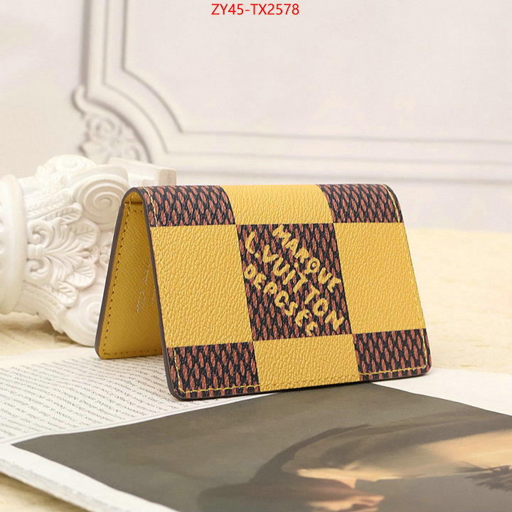 LV Bags(4A)-Wallet buy top high quality replica ID: TX2578 $: 45USD,