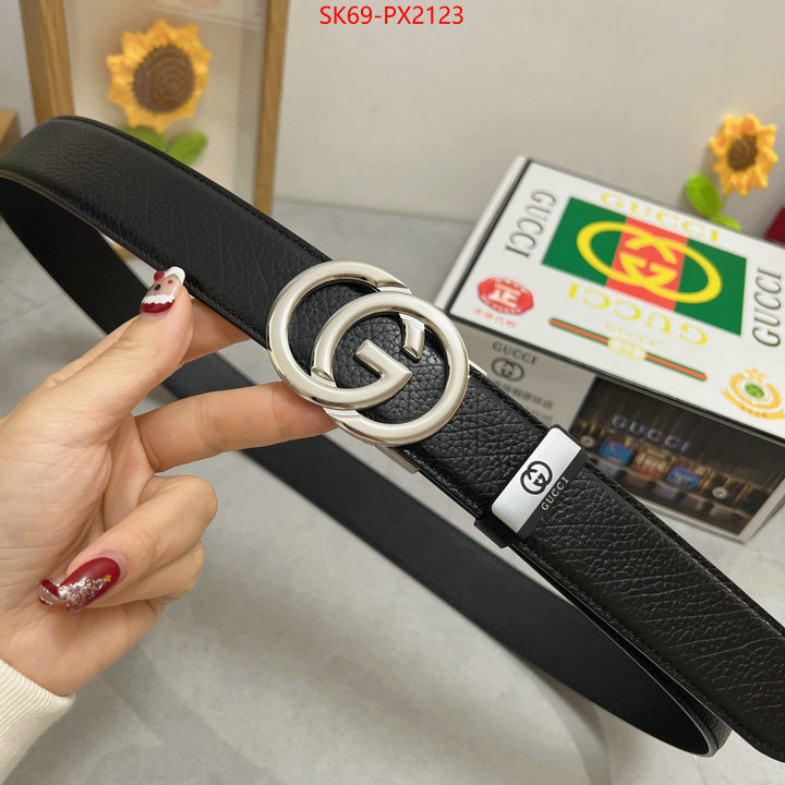 Belts-Gucci shop cheap high quality 1:1 replica ID: PX2123 $: 69USD