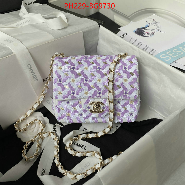 Chanel Bags(TOP)-Diagonal- fake aaaaa ID: BG9730 $: 229USD,