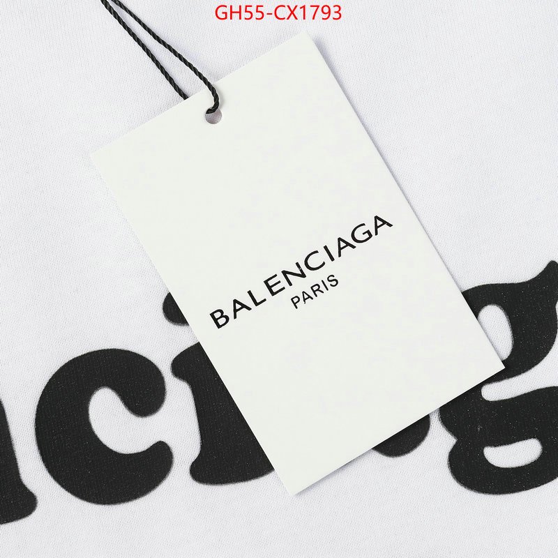 Clothing-Balenciaga aaaaa replica designer ID: CX1793 $: 55USD