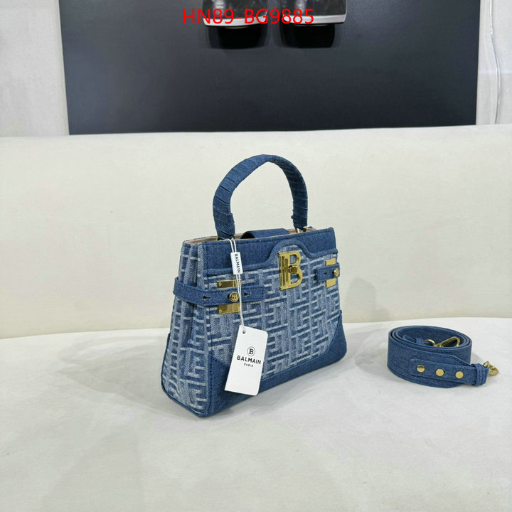 Balmain Bags(4A)-Handbag- top ID: BG9885 $: 89USD,