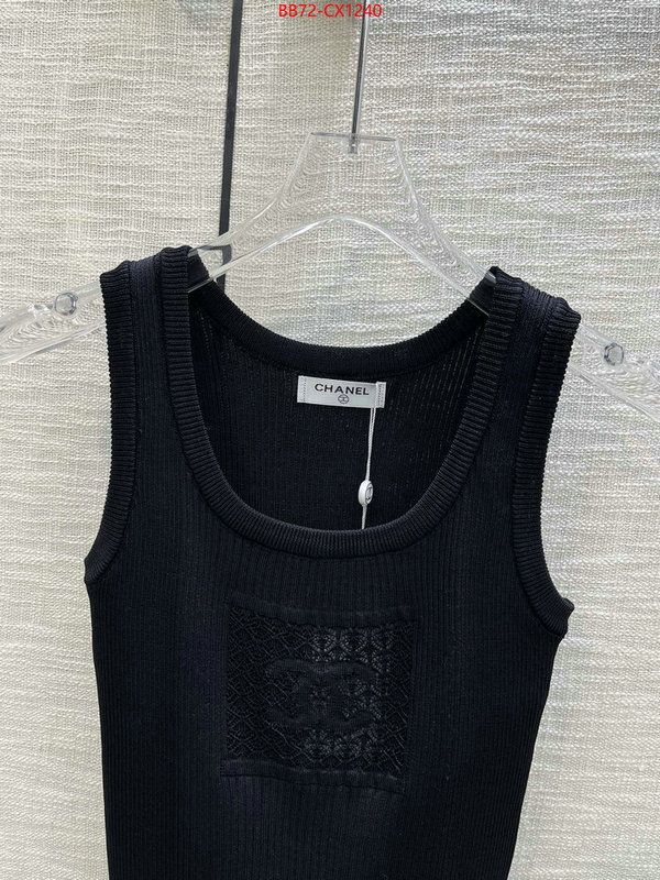 Clothing-Chanel best quality replica ID: CX1240 $: 72USD