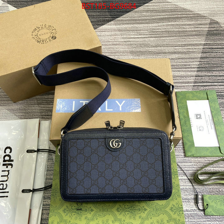 Gucci Bags(TOP)-Diagonal- where could you find a great quality designer ID: BG9684 $: 185USD,