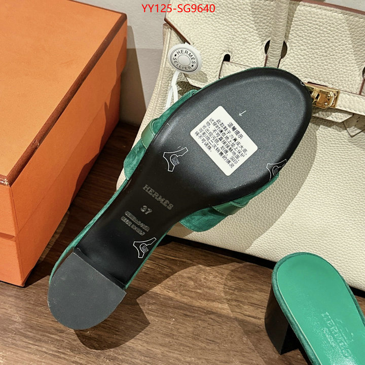 Women Shoes-Hermes counter quality ID: SG9640 $: 125USD