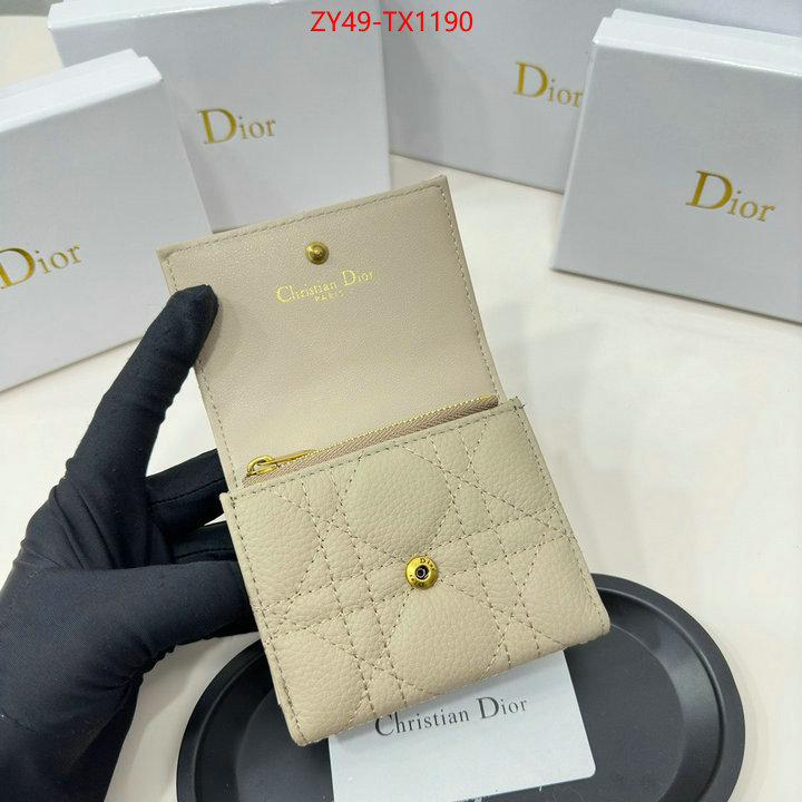 Dior Bags(4A)-Wallet- online from china designer ID: TX1190 $: 49USD,