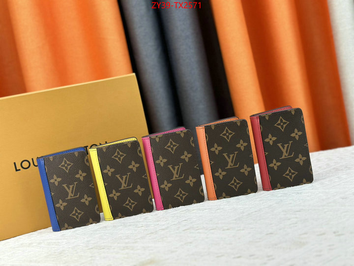 LV Bags(4A)-Wallet shop ID: TX2571 $: 39USD,