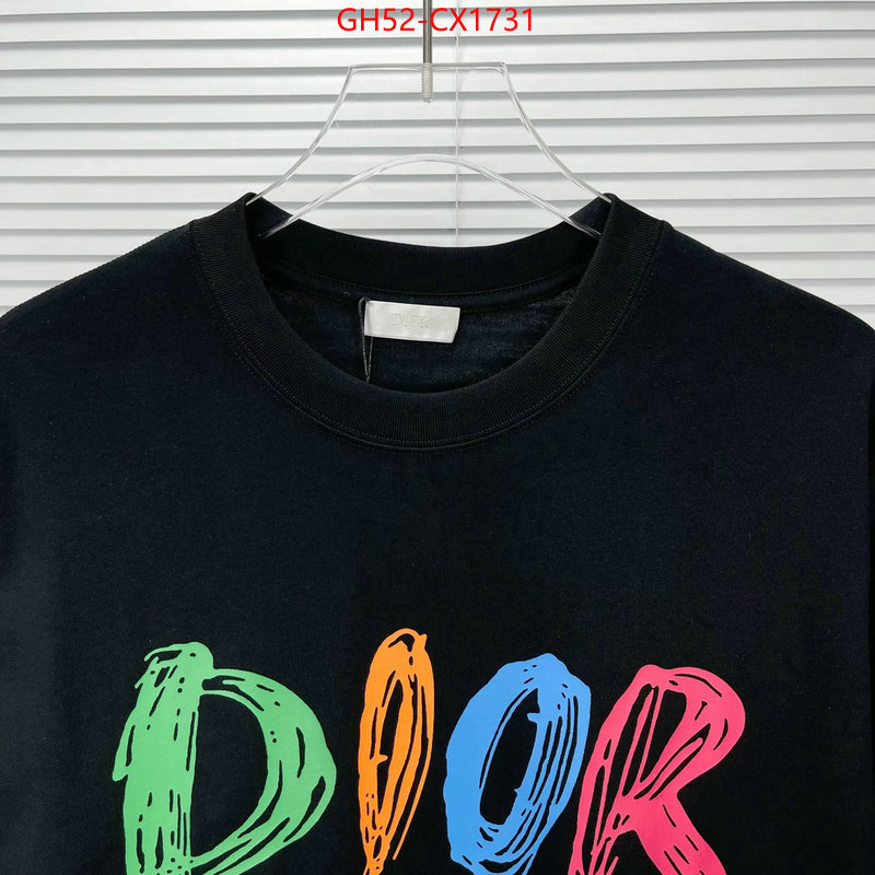 Clothing-Dior high quality customize ID: CX1731 $: 52USD