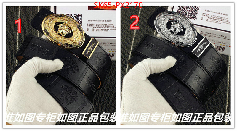 Belts-Versace replica 1:1 high quality ID: PX2170 $: 65USD