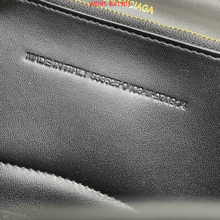 Balenciaga Bags(4A)-Hourglass- quality aaaaa replica ID: BX1903 $: 95USD,