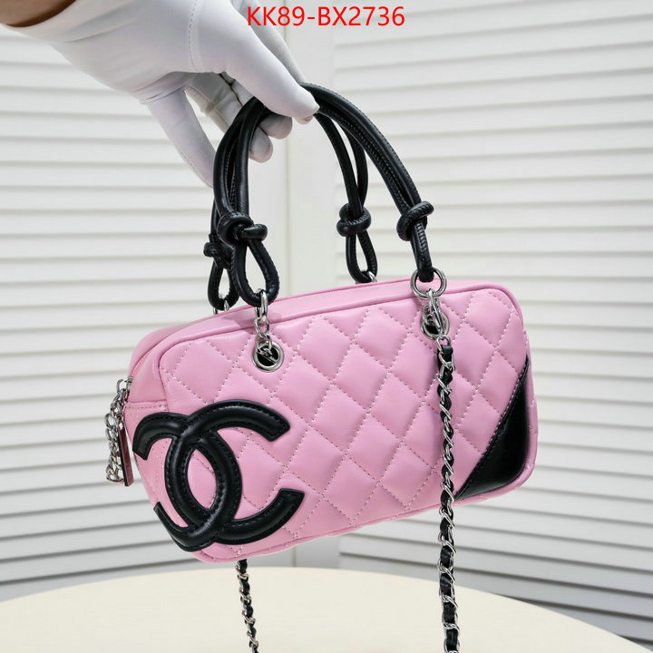 Chanel Bags(4A)-Diagonal- we provide top cheap aaaaa ID: BX2736 $: 89USD,