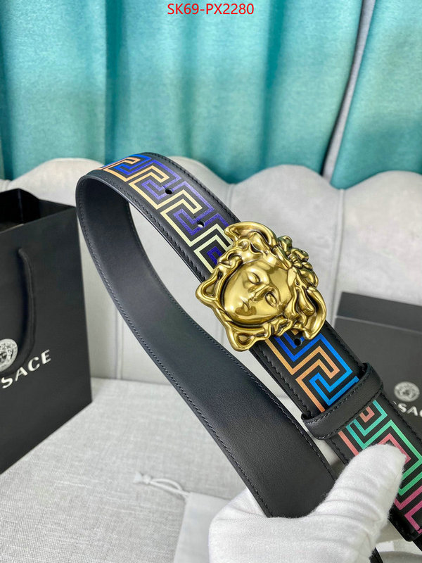 Belts-Versace luxury fashion replica designers ID: PX2280 $: 69USD