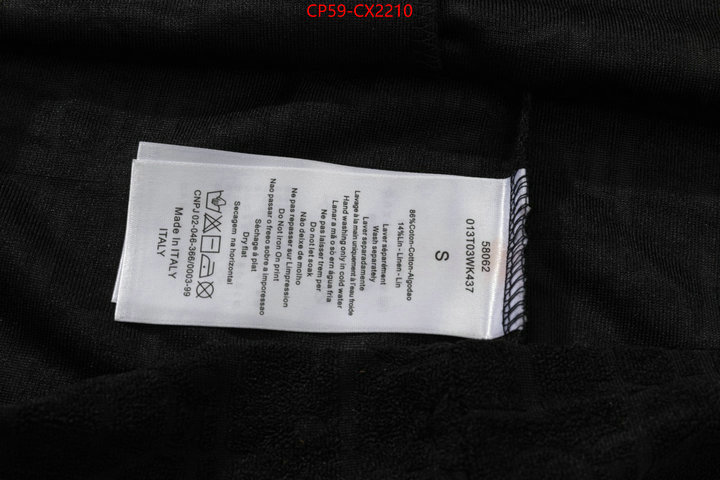 Clothing-Dior high quality designer ID: CX2210 $: 59USD