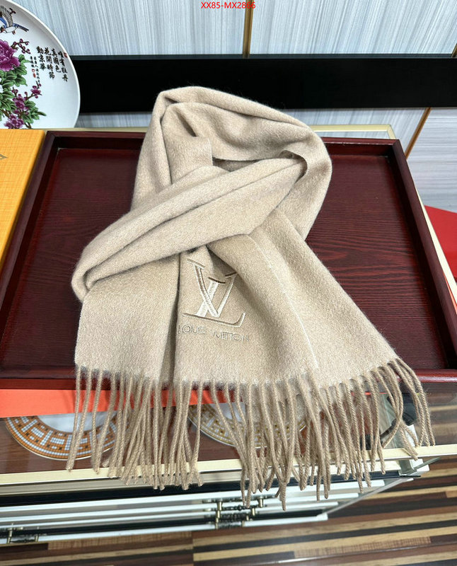 Scarf-LV wholesale designer shop ID: MX2866 $: 85USD