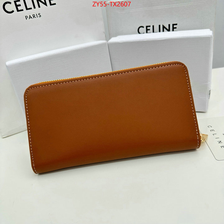 CELINE Bags(4A)-Wallet what is a 1:1 replica ID: TX2607 $: 55USD,