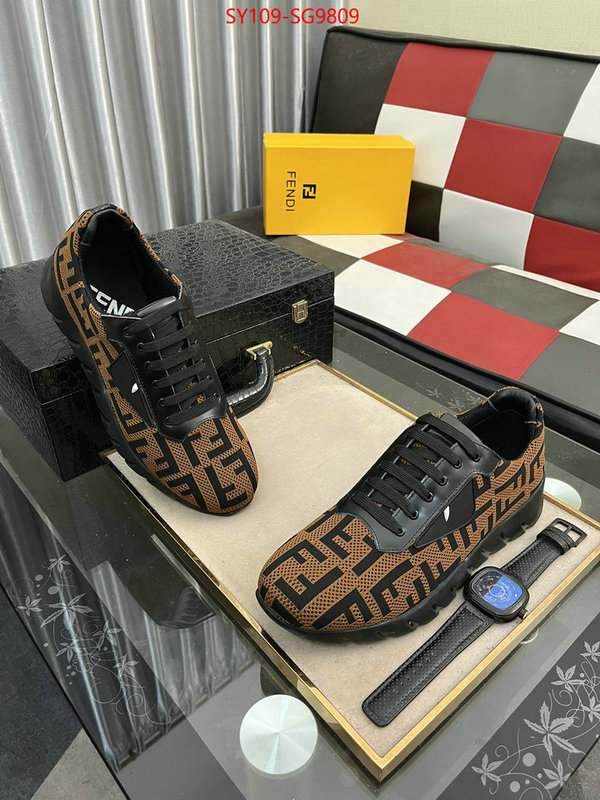 Men Shoes-Fendi top quality fake ID: SG9809 $: 109USD