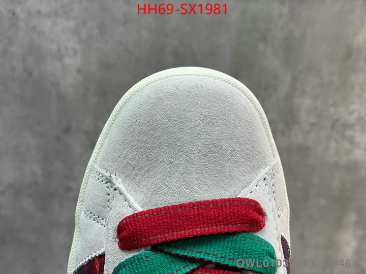 Women Shoes-Adidas designer 1:1 replica ID: SX1981 $: 69USD