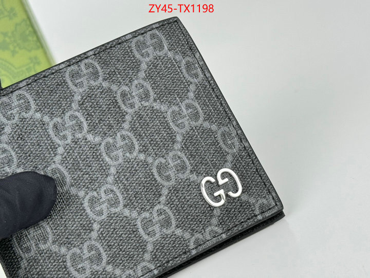 Gucci Bags(4A)-Wallet- we provide top cheap aaaaa ID: TX1198 $: 45USD,