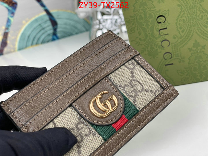Gucci Bags(4A)-Wallet- store ID: TX2562 $: 39USD,