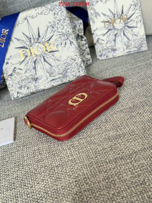 Dior Bags(4A)-Wallet- where should i buy to receive ID: TX1191 $: 95USD,