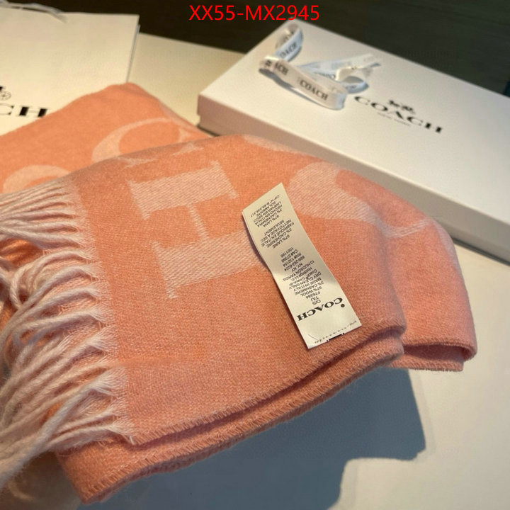 Scarf-Coach luxury cheap ID: MX2945 $: 55USD