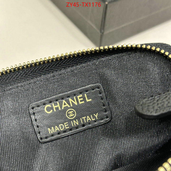 Chanel Bags(4A)-Wallet- for sale cheap now ID: TX1176 $: 45USD,