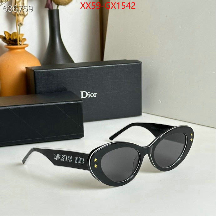 Glasses-Dior high-end designer ID: GX1542 $: 59USD