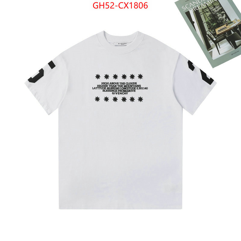 Clothing-Givenchy perfect ID: CX1806 $: 52USD