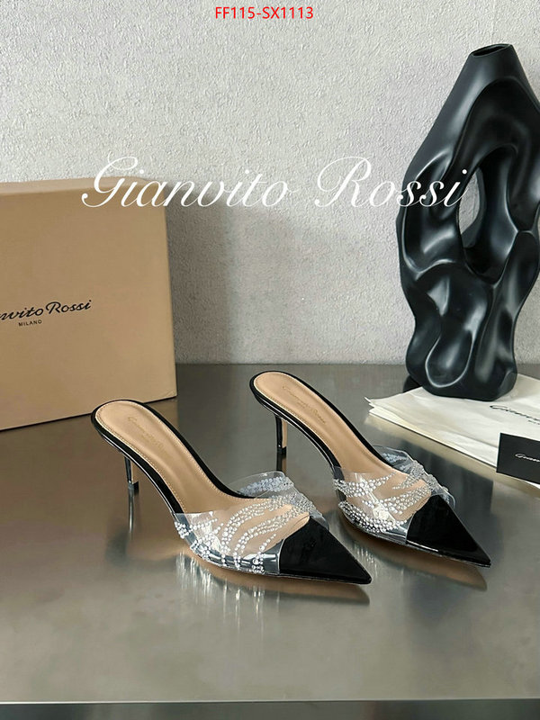 Women Shoes-Gianvito Rossi 2023 luxury replicas ID: SX1113 $: 115USD