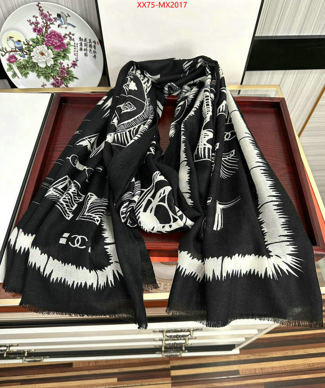 Scarf-Chanel luxury cheap ID: MX2017 $: 75USD