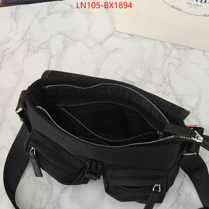 Prada Bags (4A)-Diagonal- wholesale china ID: BX1894 $: 105USD,