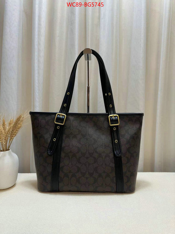 Coach Bags(4A)-Tote- online sale ID: BG5745 $: 89USD,