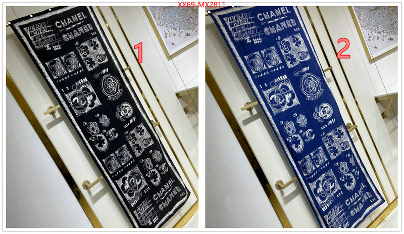 Scarf-Chanel where to find best ID: MX2811 $: 69USD