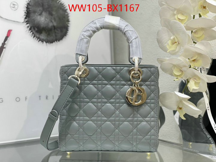 Dior Bags(4A)-Lady- high quality 1:1 replica ID: BX1167 $: 105USD,