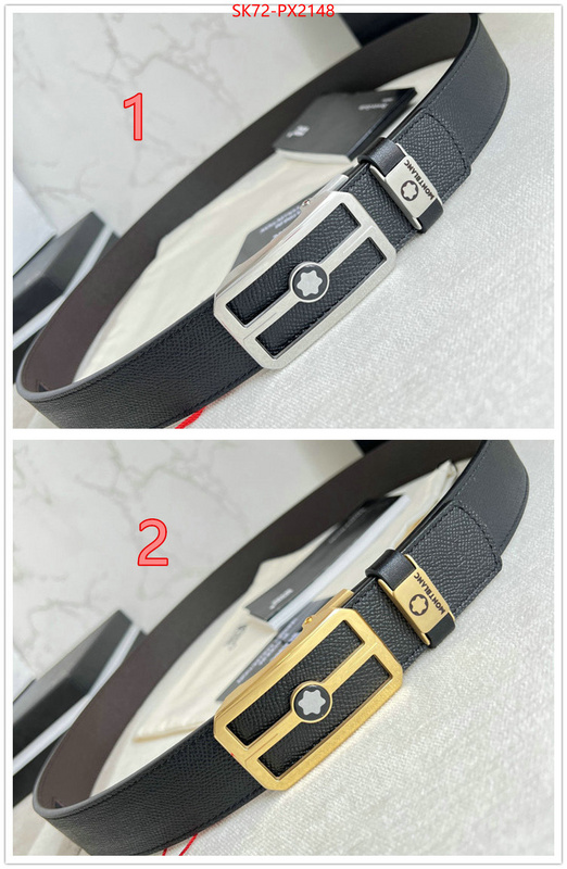 Belts-Montblanc the highest quality fake ID: PX2148 $: 72USD