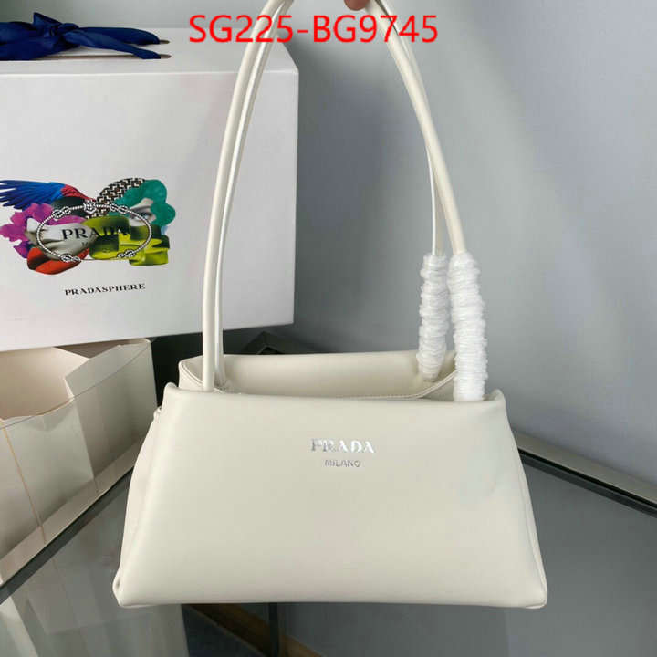 Prada Bags (TOP)-Handbag- replica aaaaa+ designer ID: BG9745 $: 225USD,