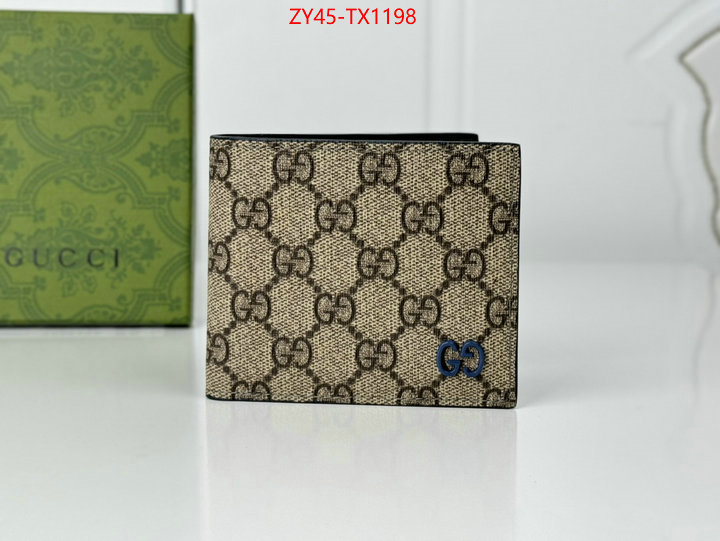 Gucci Bags(4A)-Wallet- we provide top cheap aaaaa ID: TX1198 $: 45USD,