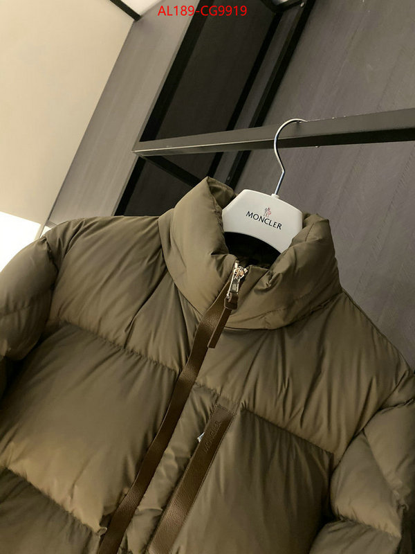 Down jacket Women-Moncler replcia cheap from china ID: CG9919 $: 189USD