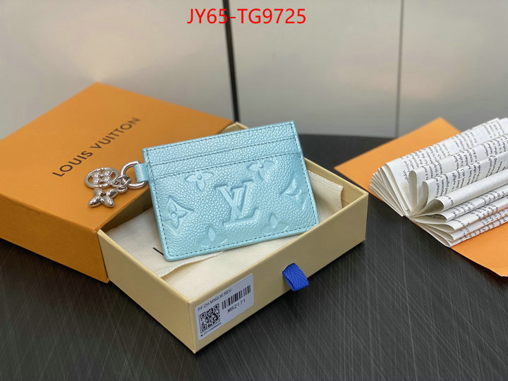 LV Bags(TOP)-Wallet shop cheap high quality 1:1 replica ID: TG9725 $: 65USD,