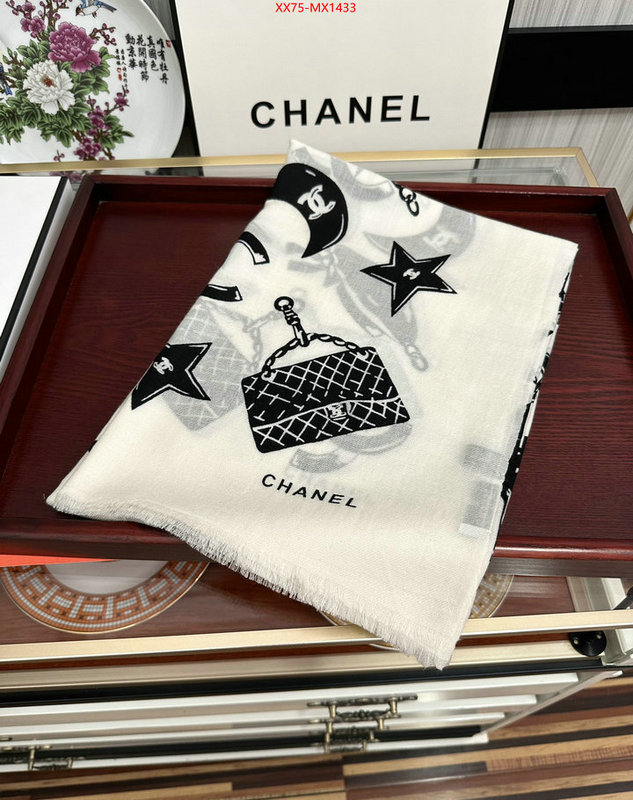 Scarf-Chanel high quality happy copy ID: MX1433 $: 75USD