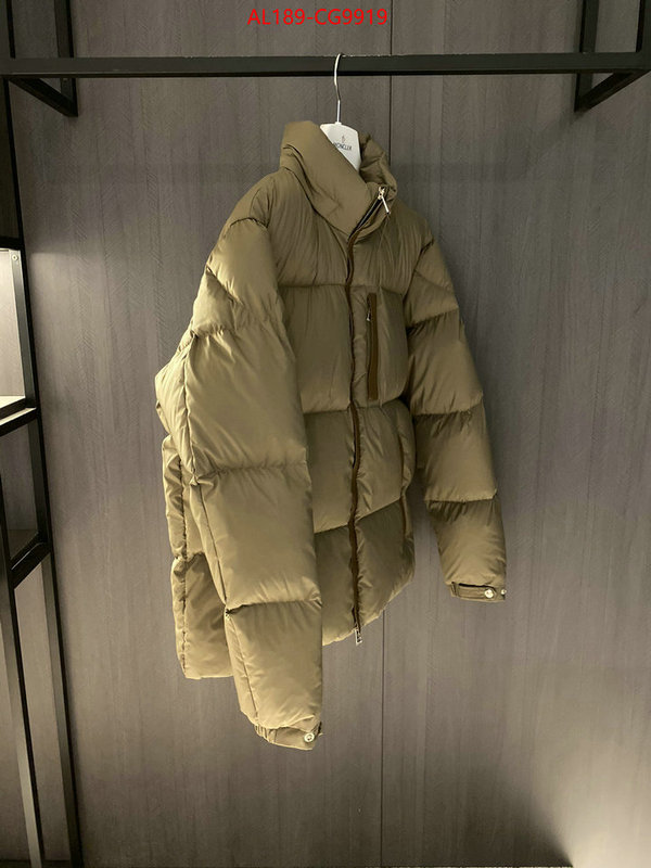 Down jacket Women-Moncler replcia cheap from china ID: CG9919 $: 189USD