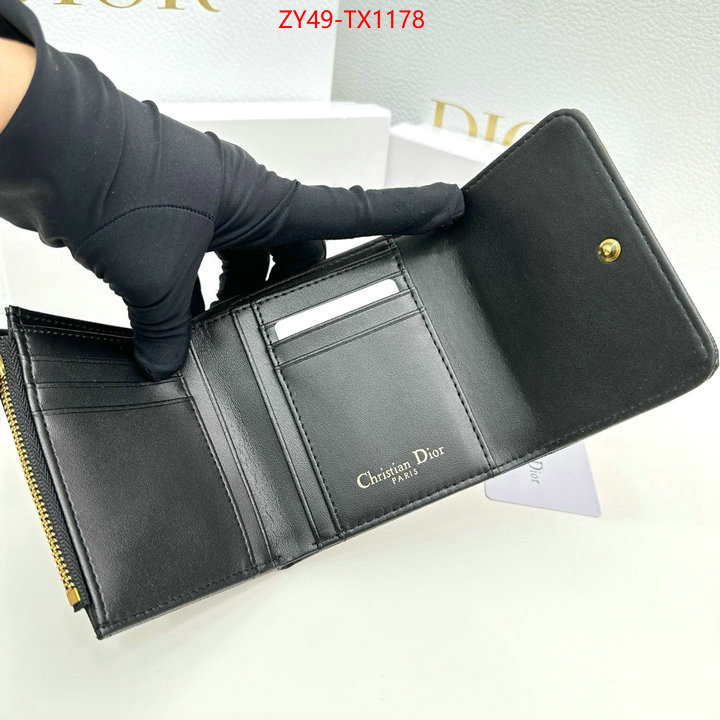 Dior Bags(4A)-Wallet- where to buy replicas ID: TX1178 $: 49USD,