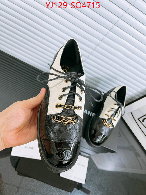 Women Shoes-Chanel aaaaa+ quality replica ID: SO4715 $: 129USD