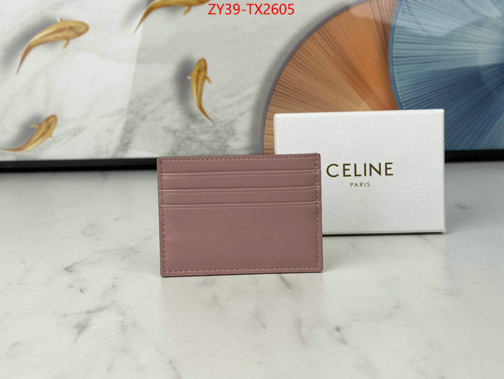 CELINE Bags(4A)-Wallet high quality happy copy ID: TX2605 $: 39USD,