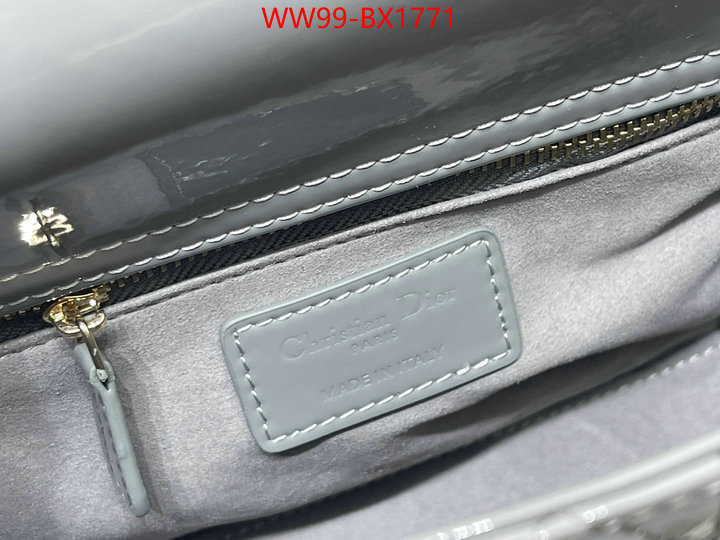 Dior Bags(4A)-Lady- unsurpassed quality ID: BX1771 $: 99USD