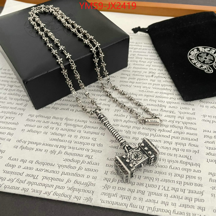 Jewelry-Chrome Hearts high quality designer replica ID: JX2419 $: 59USD