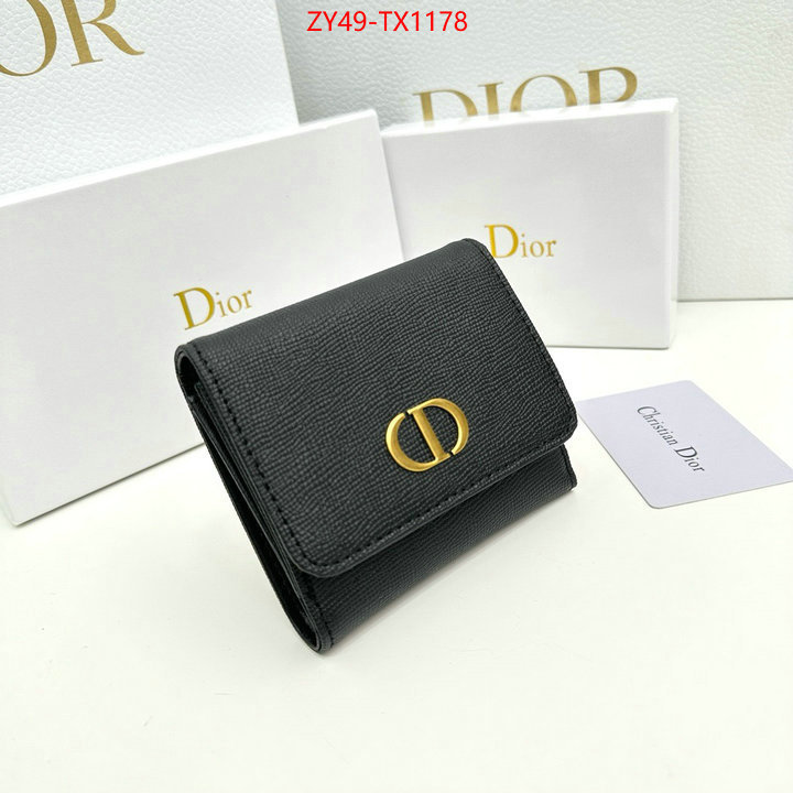 Dior Bags(4A)-Wallet- where to buy replicas ID: TX1178 $: 49USD,