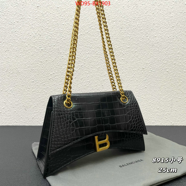 Balenciaga Bags(4A)-Hourglass- quality aaaaa replica ID: BX1903 $: 95USD,