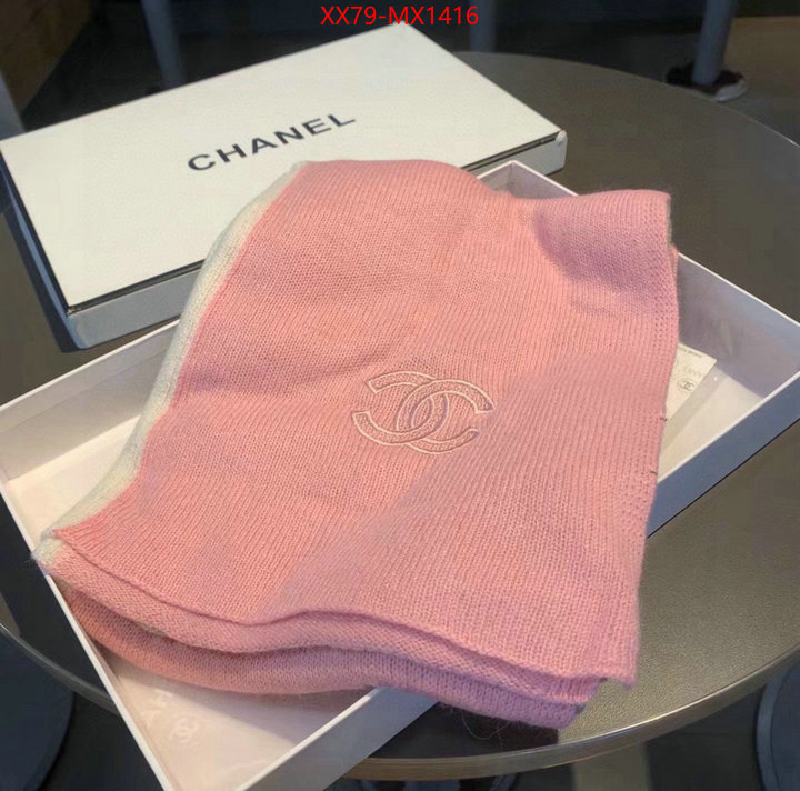 Scarf-Chanel cheap ID: MX1416 $: 79USD