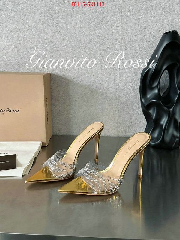 Women Shoes-Gianvito Rossi 2023 luxury replicas ID: SX1113 $: 115USD