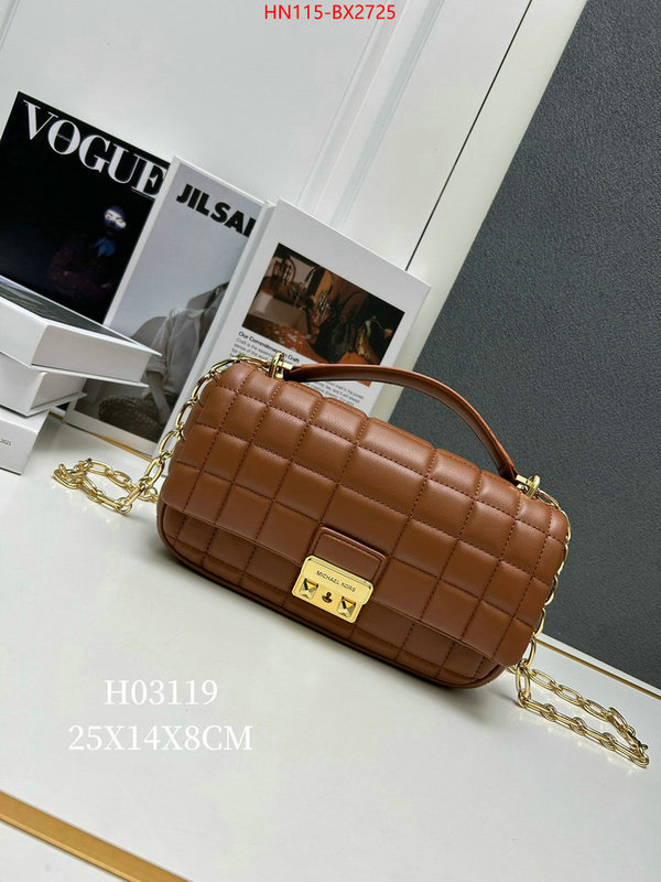 Michael Kors Bags(4A)-Diagonal- 2023 replica wholesale cheap sales online ID: BX2725 $: 115USD,